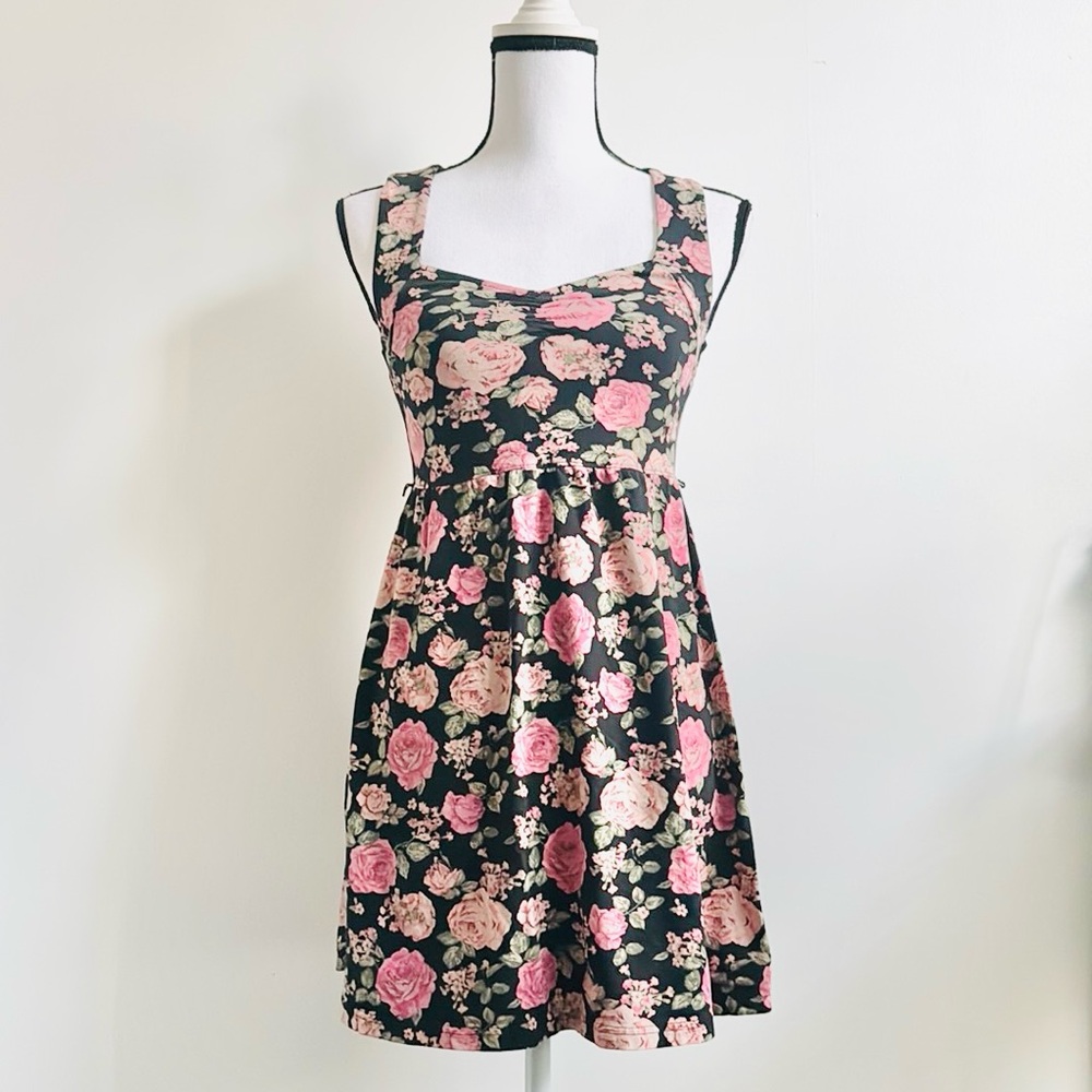 Floral mini dress